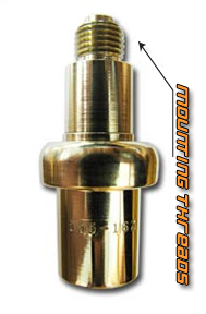 thermal actuator mounting threads